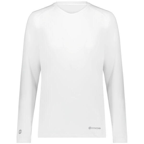 Ladies Essential Long Sleeve Tee Powered by Coolcore(r) Thumbnail