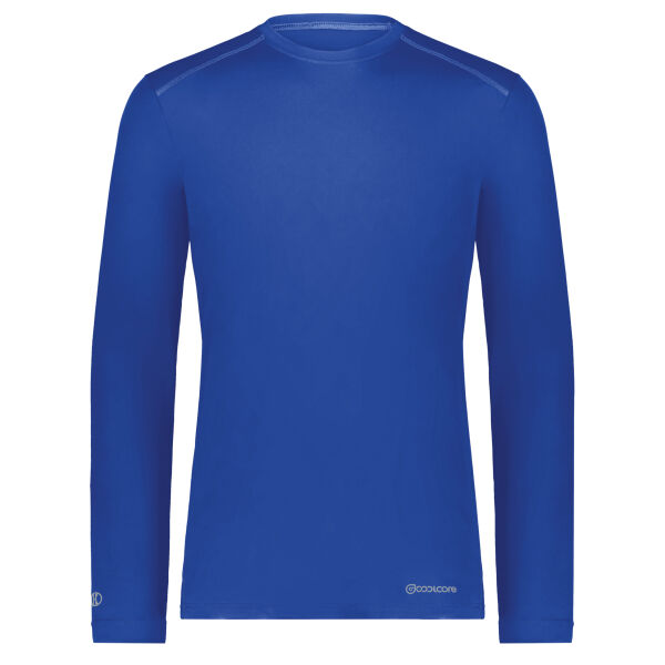Youth Essential Long Sleeve Tee Powered by Coolcore(r) Thumbnail