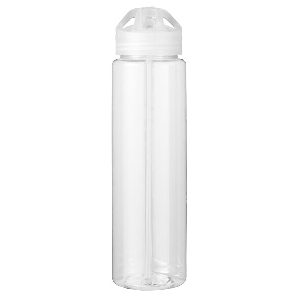32oz PET Sports Bottle With Flip Up Straw Thumbnail