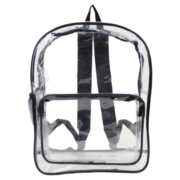 Large 17" Heavy Duty Clear Backpack Thumbnail