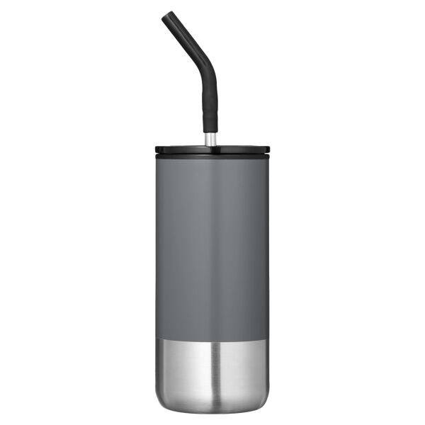 Summit 16oz Insulated Tumbler With Straw Thumbnail