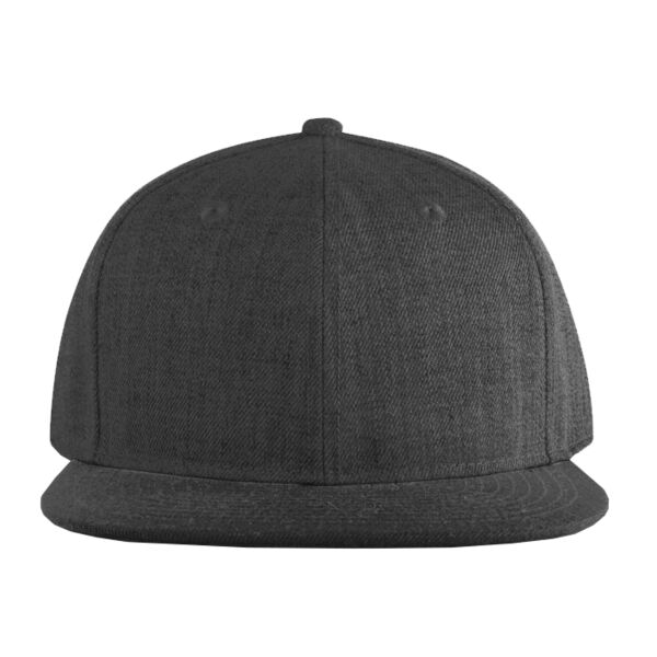 Wool Blend Heather Snapback Cap Thumbnail