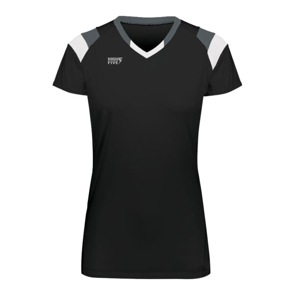 Girls TruHit Tri-Color Short Sleeve Jersey Thumbnail