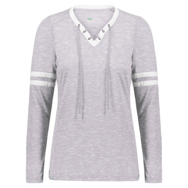 Women's Eco Revive™ Monterey Long Sleeve V-Neck T-Shirt Thumbnail