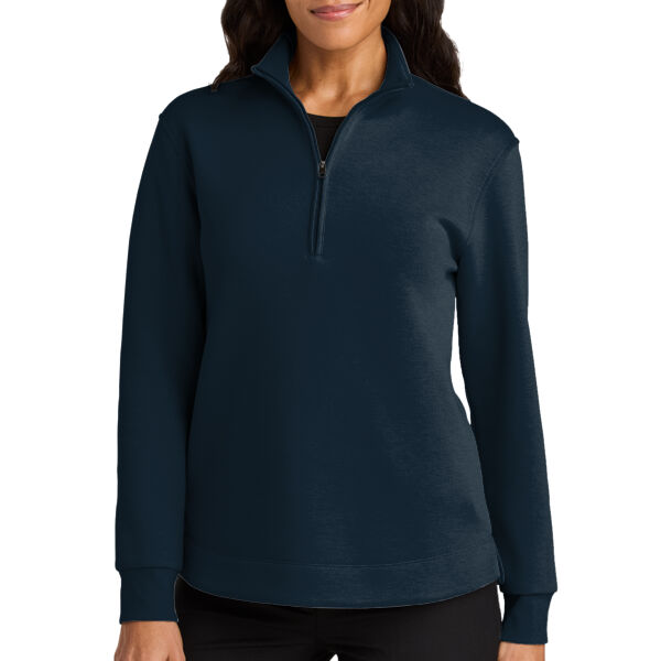 Women's Wearever Signature Double Pique 1/4 Zip Thumbnail