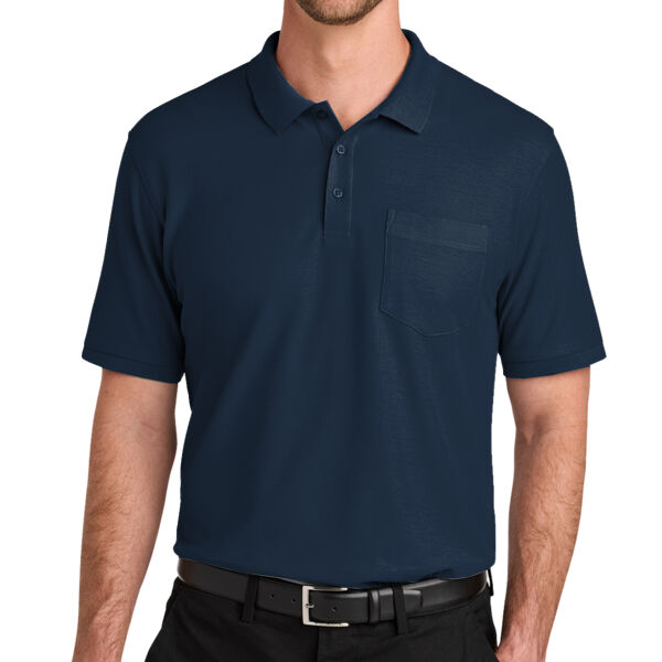 Tall Wearever Signature Pique Pocket Polo Thumbnail