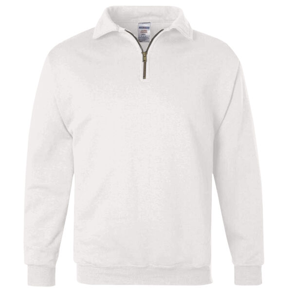 Unisex Nublend® Cadet Collar Quarter-Zip Sweatshirt Thumbnail