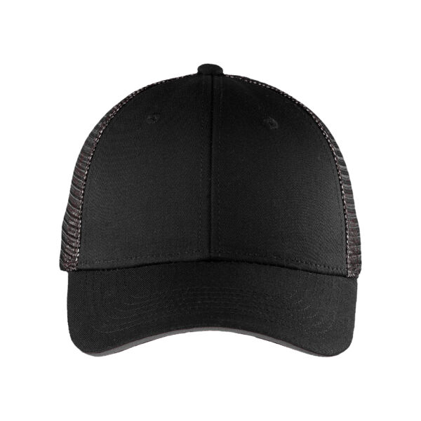 Double Mesh Snapback Sandwich Bill Cap Thumbnail