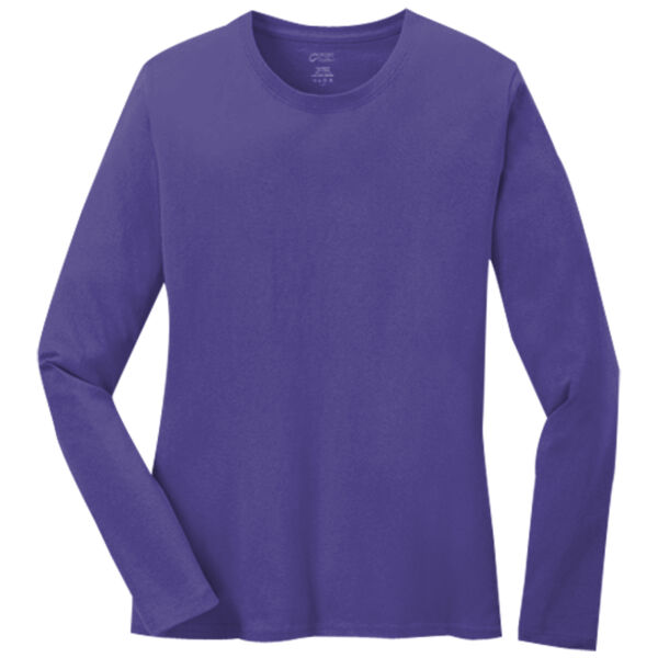 Women's Long Sleeve Core Cotton Tee Thumbnail