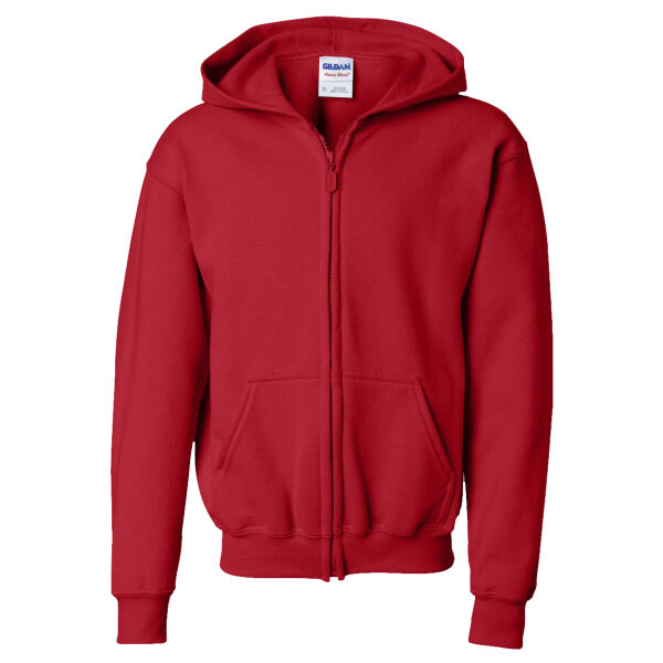 Youth Heavy Blend™ Full-Zip Hooded Sweatshirt Thumbnail