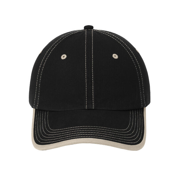 Vintage Washed Contrast Stitch Cap Thumbnail