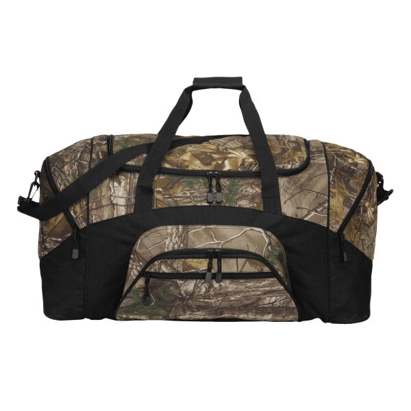 Camouflage Colorblock Sport Duffel Thumbnail