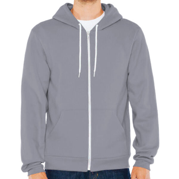 Unisex USA-Made Flex Fleece Full-Zip Hoodie Sweatshirt Thumbnail