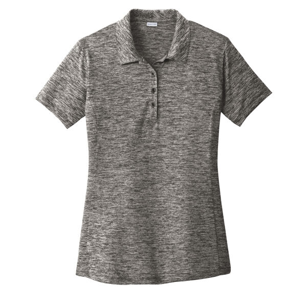 Women's PosiCharge ® Electric Heather Polo Thumbnail