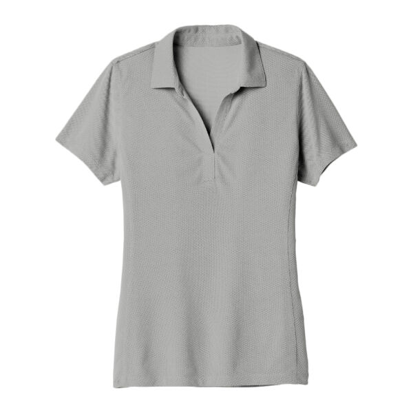 Women's Poly Oxford Pique Polo Thumbnail