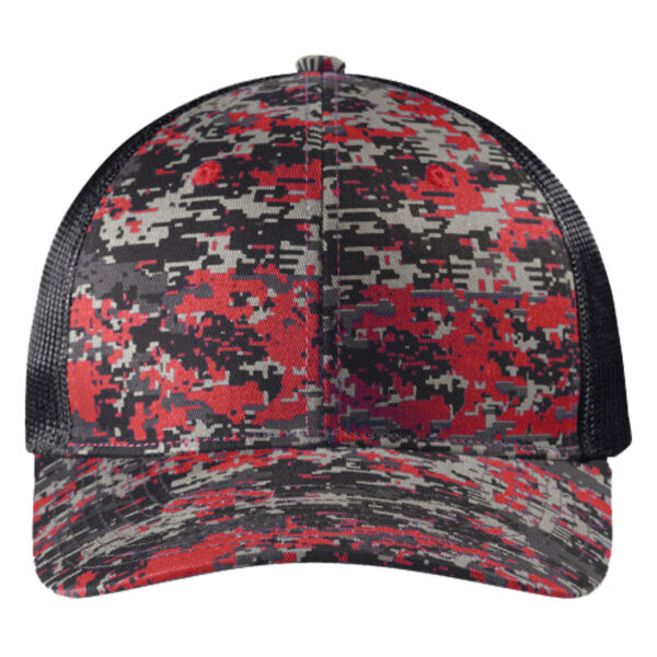 Digi Camo Snapback Trucker Cap Thumbnail