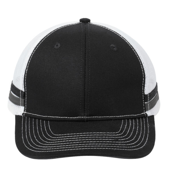 Two Stripe Snapback Trucker Cap Thumbnail