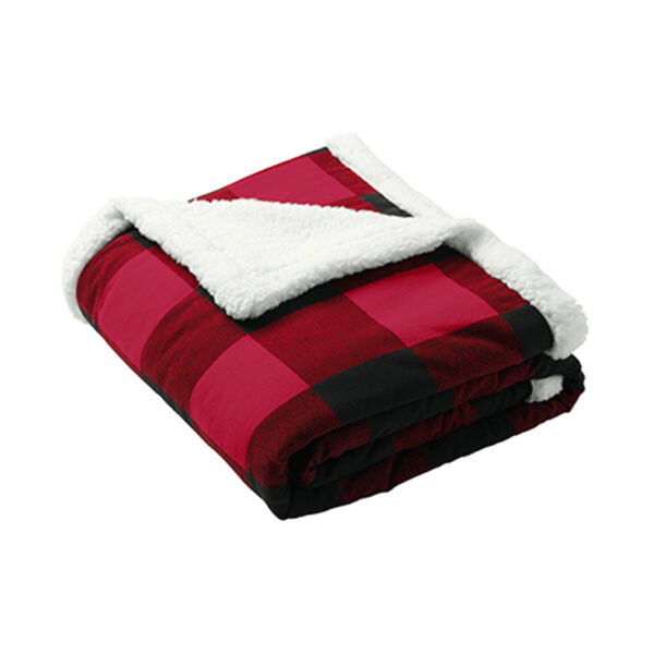 Flannel Sherpa Blanket Thumbnail