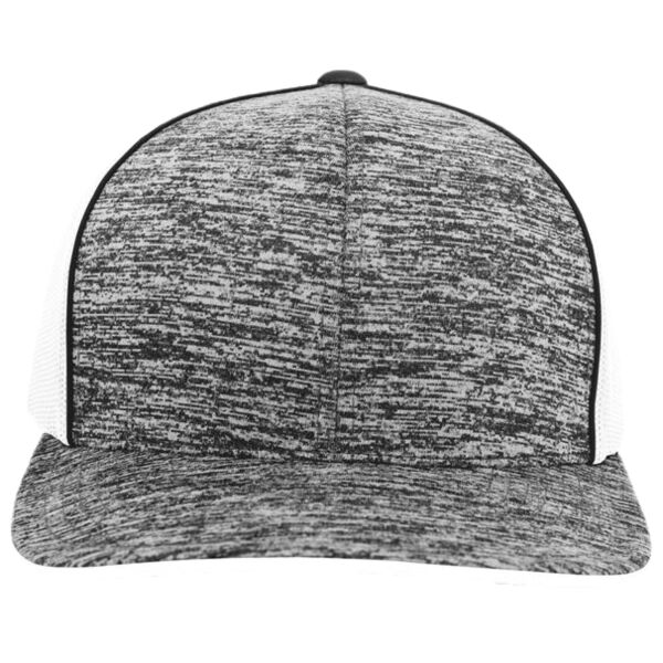 Aggressive Heather Trucker Snapback Cap Thumbnail