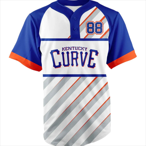 Sublimated Elite Two-Buttoned Baseball Jersey Thumbnail