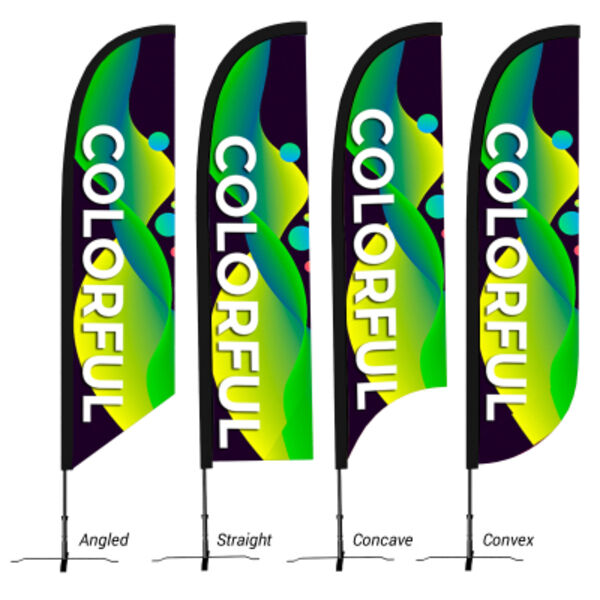 Small 9' Custom Feather Flag Thumbnail