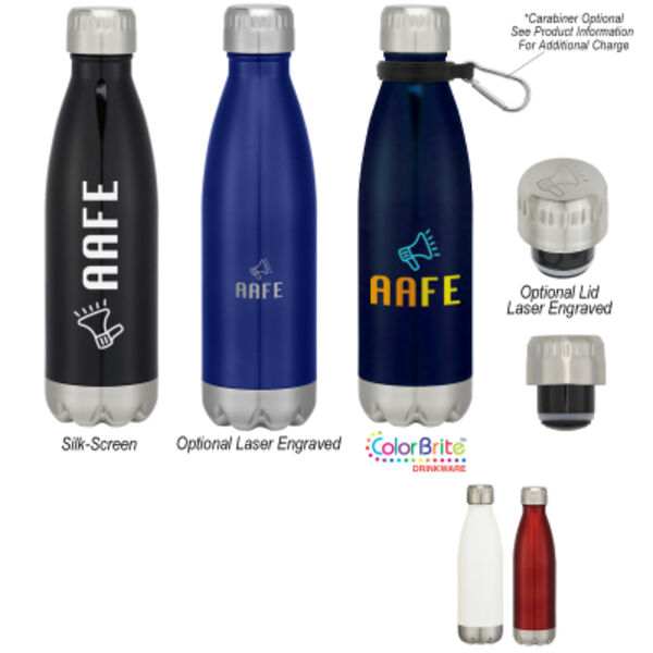 16 Oz. Swiggy Recycled Stainless Steel Bottle Thumbnail