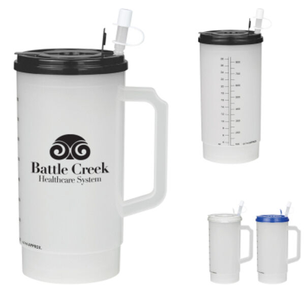 32 Oz. Medical Tumbler With Measurements Thumbnail