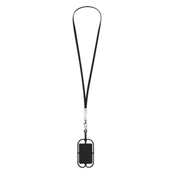 2-In-1 Charging Cable Lanyard With Phone Holder & Wallet Thumbnail