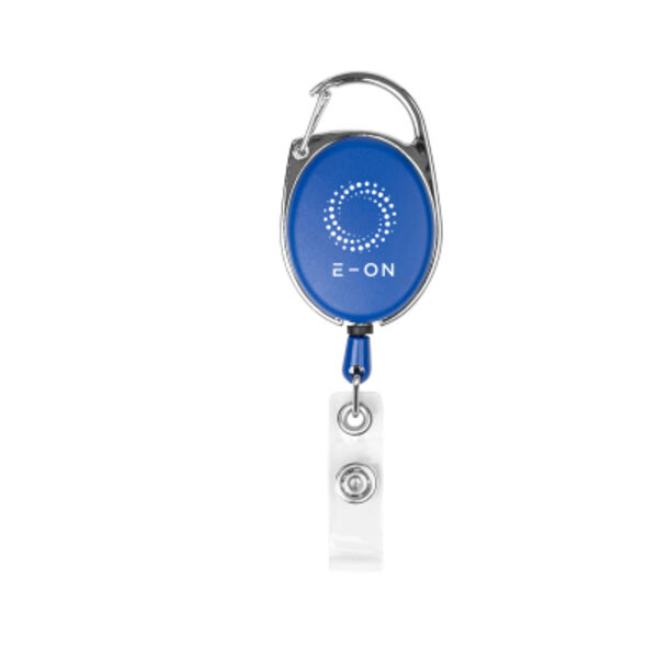 Retractable Badge Holder With Carabiner Thumbnail