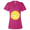 Women’s Relaxed Jersey V-Neck Tee Thumbnail